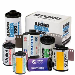 120 35mm Bulk Film Developing of up to 25 Rolls C-41 APS 110 E6 